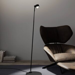 Svítidlo Top Light matná černá hliník zinek/tkanina/sklo