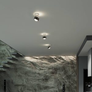 Svítidlo Top Light tmavě hnědá/chrom hliník zinek/sklo