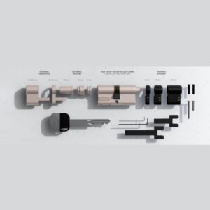 Svítidlo Yale kartáčovaný nikl mosaz/poniklovaný