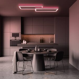 Svítidlo Briloner černá kov/plast