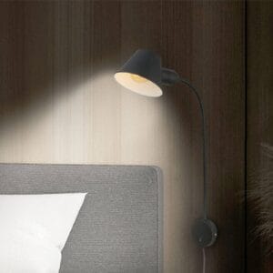 Svítidlo Briloner černá kov/plast