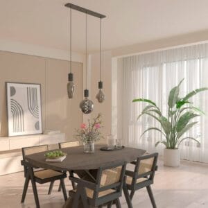 Svítidlo Calex titan sklo