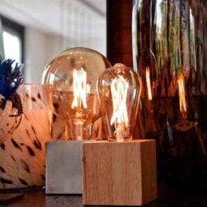 Svítidlo Calex zlatý sklo