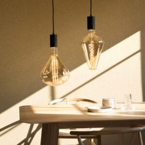 Svítidlo Calex zlatá sklo