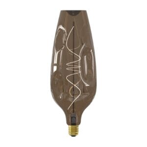 Svítidlo Calex hnědá sklo