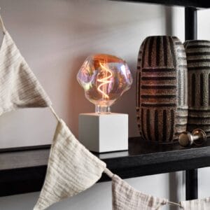 Svítidlo Calex multicolour sklo