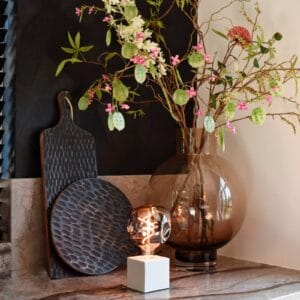 Svítidlo Calex titan sklo