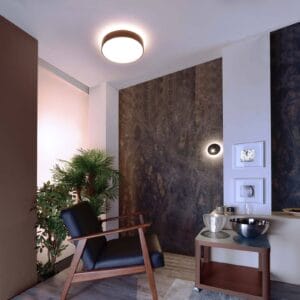 Svítidlo Deko-Light kávově hnědá hliník/akryl