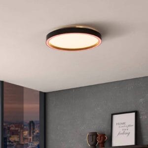 Svítidlo EGLO connect černá/bílá hliník/plast