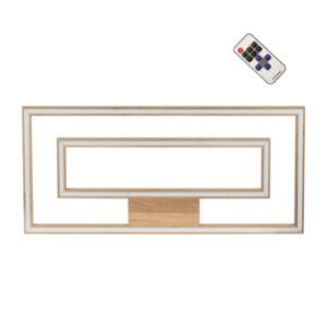 Svítidlo Envostar světlé dřevo/bílá Olejovaný dub/akryl