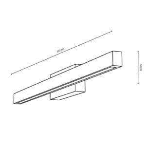 Svítidlo Envostar černá/světlé dřevo Kov/olejované dubové dřevo
