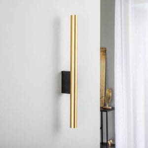 Svítidlo Euluna mosaz/černý ocel