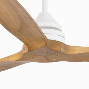 Svítidlo FARO BARCELONA světlé dřevo/bílá dřevo/ocel