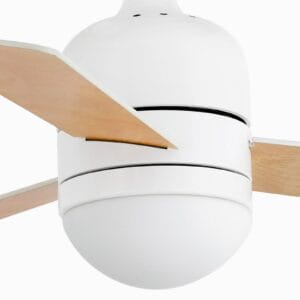 Svítidlo FARO BARCELONA bílá lesklá/javor MDF/sklo/ocel