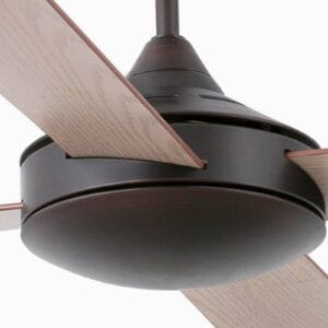 Svítidlo FARO BARCELONA mahagon/dub bělený/černá překližka/ocel