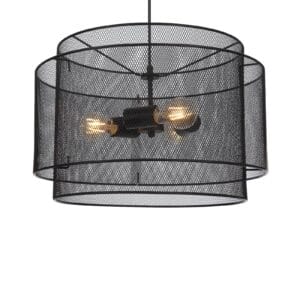 Svítidlo Globo černá kov