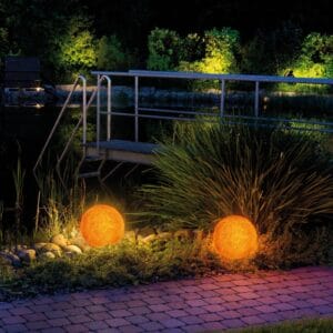 Svítidlo Heitronic terracotta plast