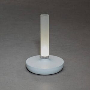 Svítidlo Konstsmide bílá/ledová hliník/sklo