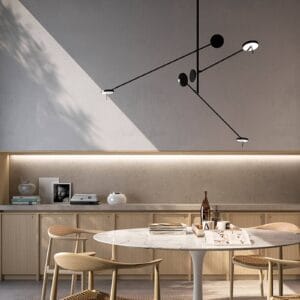 Svítidlo LEDS-C4 černá/matná ocel/hliník/plast (PMMA)