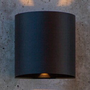 Svítidlo LUTEC matná černá hliník