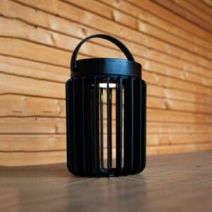 Svítidlo LUTEC černá plast