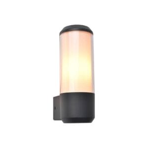 Svítidlo LUTEC antracit/bílá hliník/polykarbonát