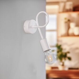 Svítidlo Lamkur bílá ocel