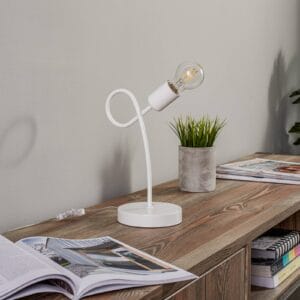 Svítidlo Lamkur bílá ocel