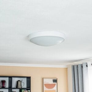 Svítidlo Lamkur bílá kov/sklo