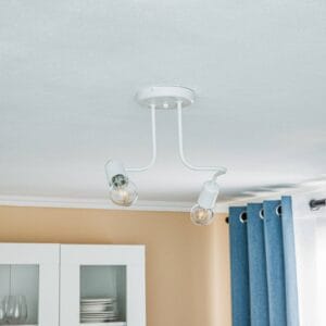 Svítidlo Lamkur bílá ocel