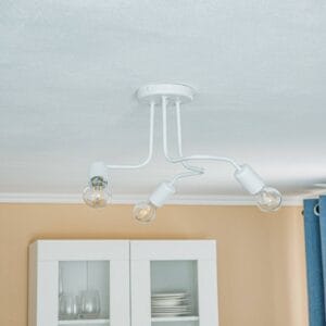 Svítidlo Lamkur bílá ocel