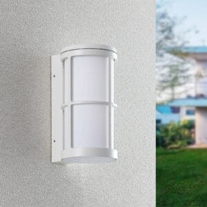 Svítidlo Lucande bílé hliníkový odlitek/plast