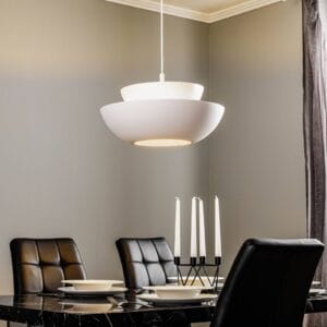 Svítidlo Lucande bílá ocel