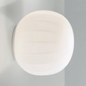 Svítidlo Luceplan bílé kov/sklo