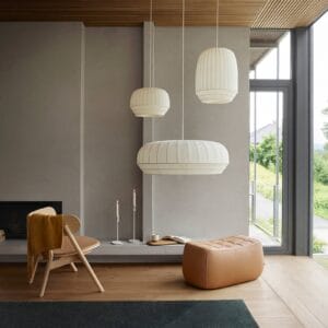 Svítidlo Northern bílá ocel/polyester