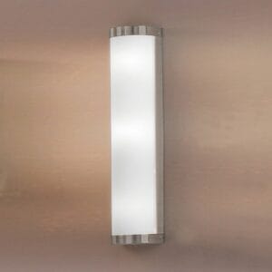 Svítidlo Orion nikl/opálová bílá ocel/sklo