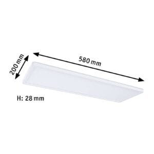 Svítidlo Paulmann bílá plast