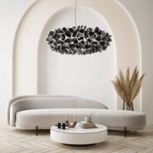 Svítidlo Slamp černá/černá Cristalflex®