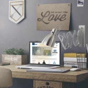 Svítidlo Steinhauer stříbro/chrom kov