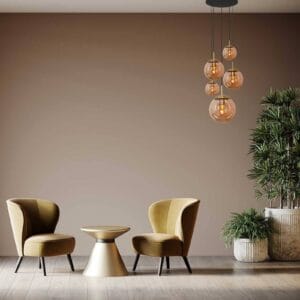 Svítidlo Steinhauer mosaz kov/sklo