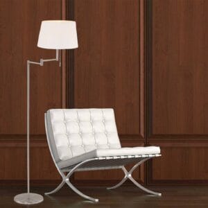 Svítidlo Steinhauer bronzová/krémová Kov/textil