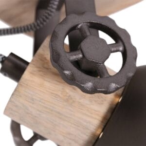 Svítidlo Steinhauer antracit kov/dřevo