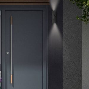 Svítidlo Telefunken černá kov/sklo