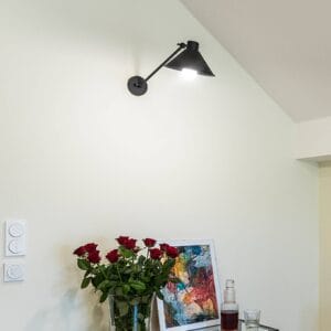 Svítidlo Argon černá ocel