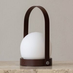 Svítidlo Audo Copenhagen opálová bílá/černá opálové sklo/ocel s povrchovou úpravou/plast