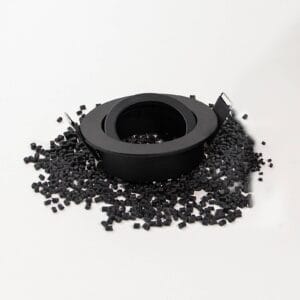 Svítidlo BRUMBERG černá nylon/hydroxid hořečnatý/sklolaminát