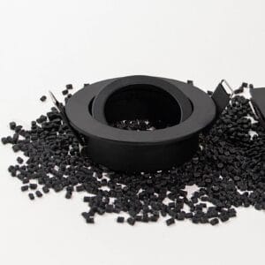 Svítidlo BRUMBERG černá nylon/hydroxid hořečnatý/sklolaminát