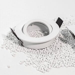 Svítidlo BRUMBERG bílá nylon/hydroxid hořečnatý/sklolaminát