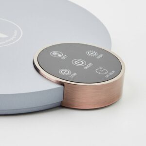 Svítidlo Brilliant šedá hliník/plast