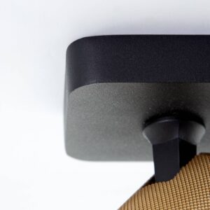 Svítidlo Brilliant písková/zlatá/černá hliník